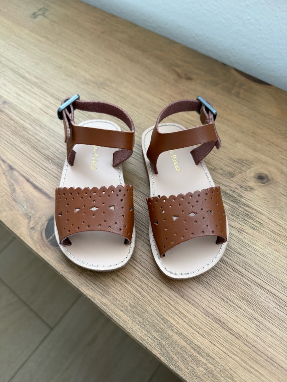 Cognac Laguna II Sandal from Freshly Picked
